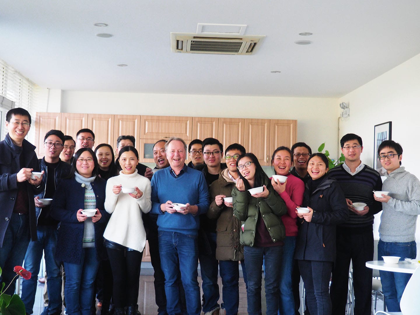 Mit Studierenden in Taicang/Shanghai am Ende des chinesischen Neujahrsfestes